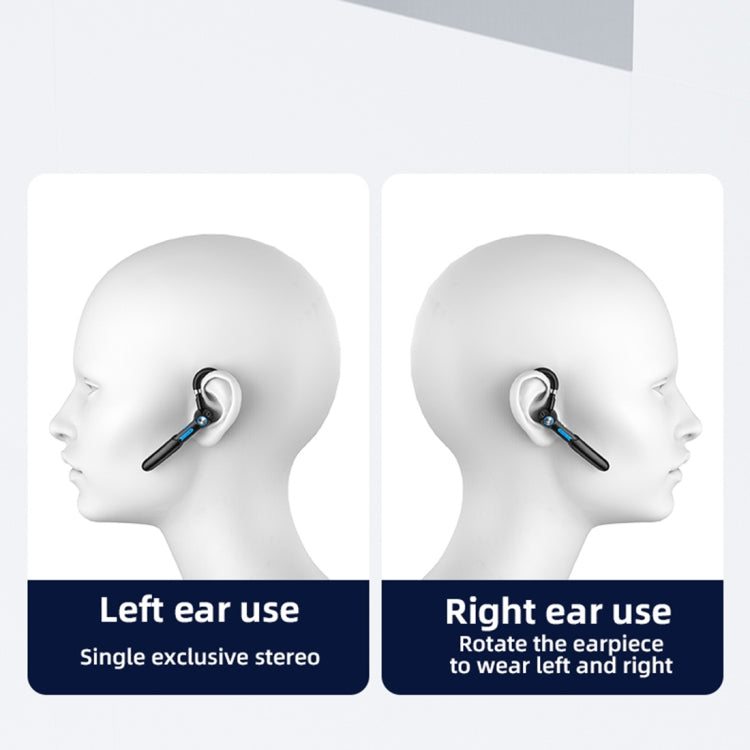 Tai Nghe Bluetooth Treo Tai ME-100 TWS Phiên Bản 5.0 Stereo Thật Quay Đa Năng Dành Cho Doanh Nhân