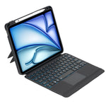 Vỏ bàn phím Bluetooth cảm ứng có đèn nền tháo rời xoay T11B-AS cho iPad Air 11 2024 / Air 5 / Air 4 10.9 / Pro 11 2022 2021 2020 2018, dành cho iPad Air 11 2025 / Air 11 2024 / Air 5 / Air 4 10.9 / Pro 11 2022 2021 2020 2018