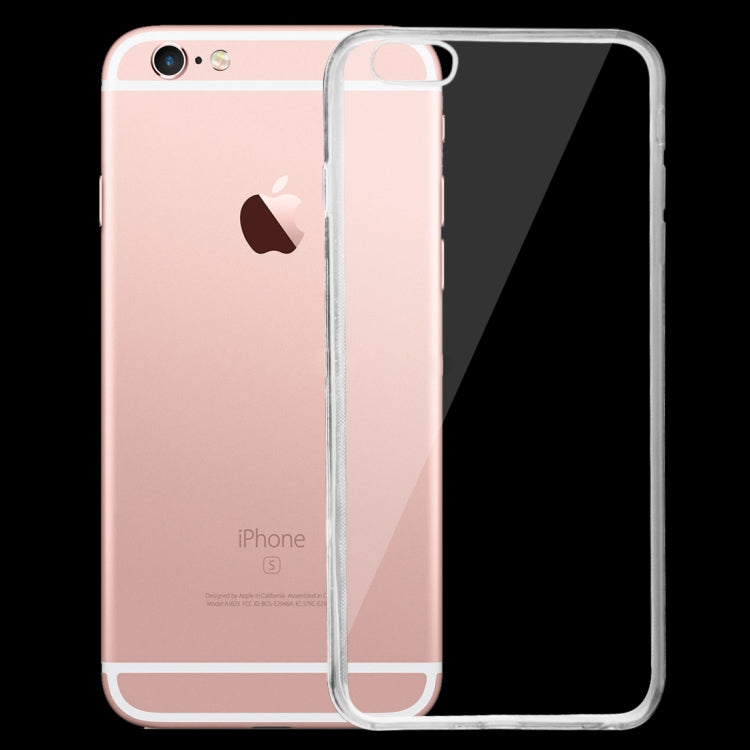 For iPhone 6 & 6s 0.75mm Ultra-thin Transparent TPU Protective Case, For 6 &  6s (1 PC )