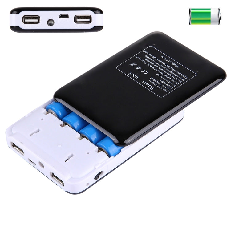 Dùng cho iPhone, iPad, Samsung, LG, Sony Ericsson, MP4, PSP, máy ảnh, không bao gồm pin (giao màu ngẫu nhiên), dùng cho 4 pin 18650