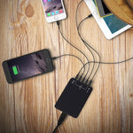Q8118 1 Sạc Nhanh 3.0 + 4 Cổng USB Nhận Diện Thông Minh + 1 USB-C / Type-C 3.1 Bộ Sạc USB Bàn