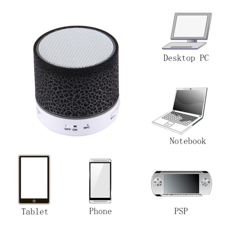 Loa Stereo Bluetooth Mini A9 Có Đèn LED, MIC Tích Hợp, Hỗ Trợ Gọi Rảnh Tay & Thẻ TF