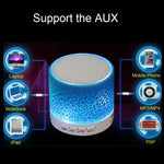 Loa Stereo Bluetooth Mini A9 Có Đèn LED, MIC Tích Hợp, Hỗ Trợ Gọi Rảnh Tay & Thẻ TF