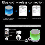 Loa Stereo Bluetooth Mini A9 Có Đèn LED, MIC Tích Hợp, Hỗ Trợ Gọi Rảnh Tay & Thẻ TF