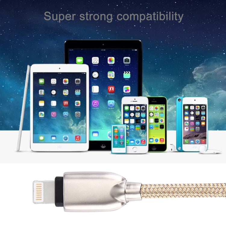 Cáp sạc đồng bộ dữ liệu 1m 108 lõi đồng 8 chân sang USB cho iPhone, iPad