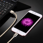 Cáp sạc đồng bộ dữ liệu 1m 108 lõi đồng 8 chân sang USB cho iPhone, iPad
