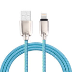 Cáp sạc đồng bộ dữ liệu 1m 108 lõi đồng 8 chân sang USB cho iPhone, iPad