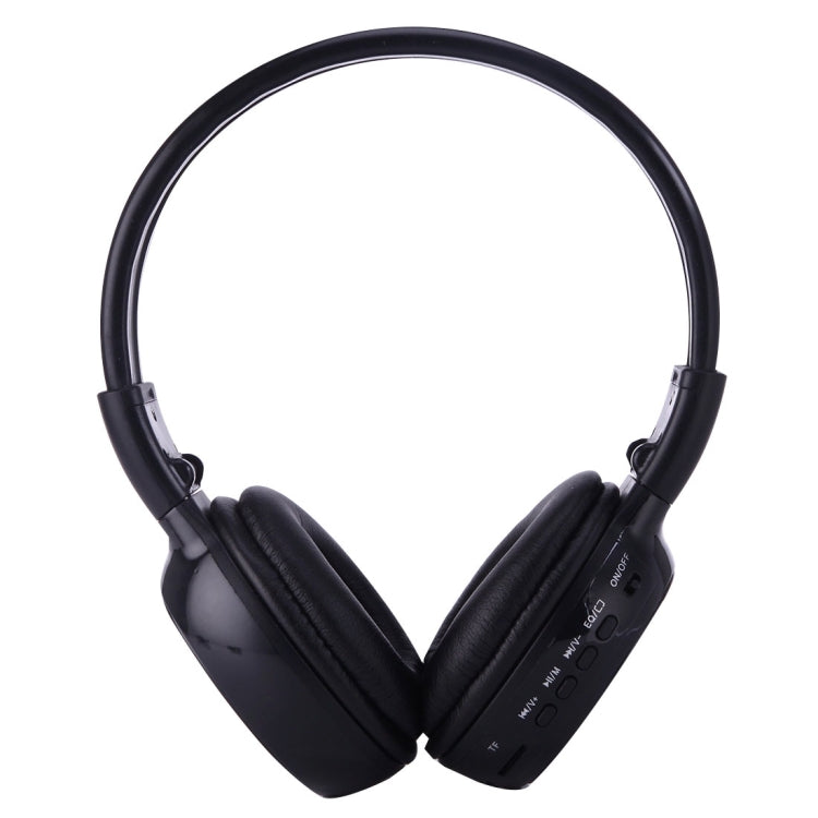 BS-N65 Tai nghe không dây stereo HiFi gập băng đô với màn hình LCD & khe cắm thẻ TF & đèn báo LED & chức năng FM, BS-N65