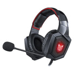 Tai nghe chơi game ONIKUMA K8 chụp tai, âm bass stereo vòm có micro & đèn LED