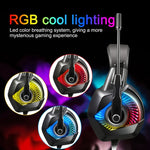 Tai nghe chơi game ONIKUMA K6 chụp tai, âm bass stereo vòm có micro & đèn RGB