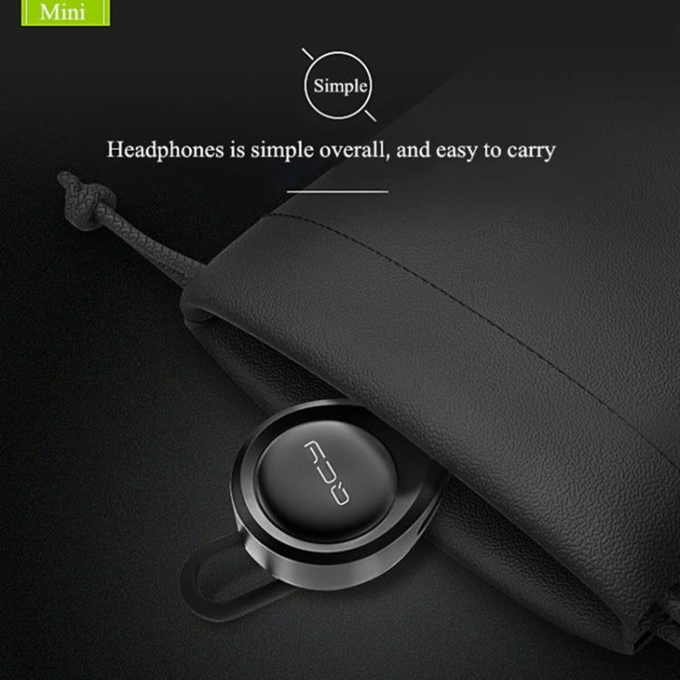 QCY J11 Tai nghe Bluetooth không dây đa năng 4.1 có mic cho điện thoại thông minh hoặc các thiết bị Bluetooth khác, Khoảng cách Bluetooth hiệu quả: 10M