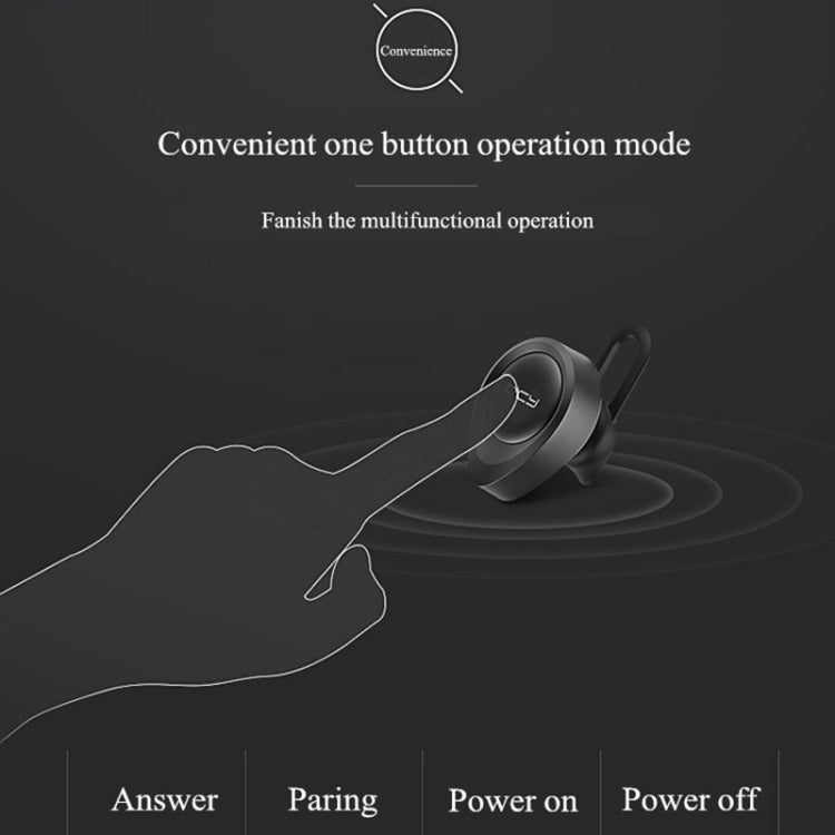 QCY J11 Tai nghe Bluetooth không dây đa năng 4.1 có mic cho điện thoại thông minh hoặc các thiết bị Bluetooth khác, Khoảng cách Bluetooth hiệu quả: 10M