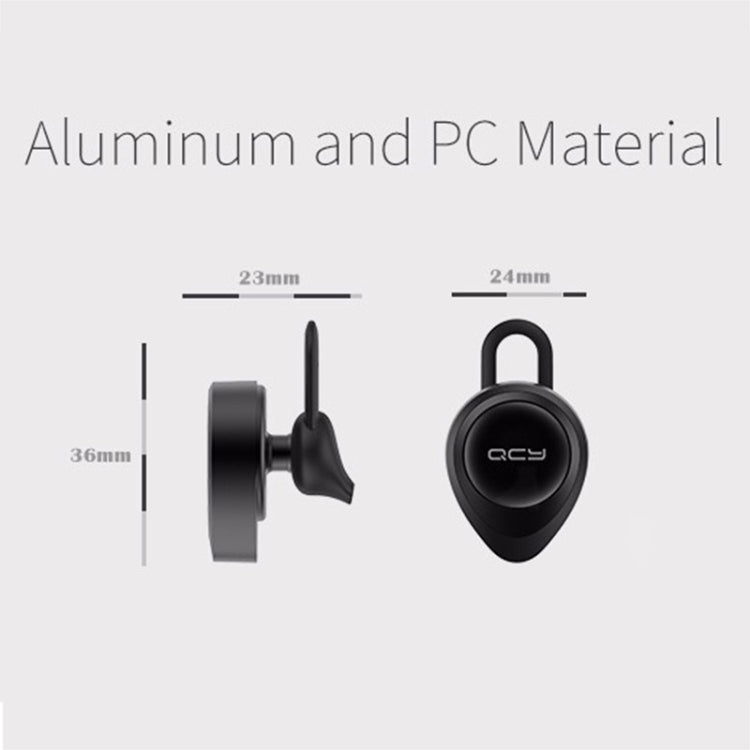 QCY J11 Tai nghe Bluetooth không dây đa năng 4.1 có mic cho điện thoại thông minh hoặc các thiết bị Bluetooth khác, Khoảng cách Bluetooth hiệu quả: 10M