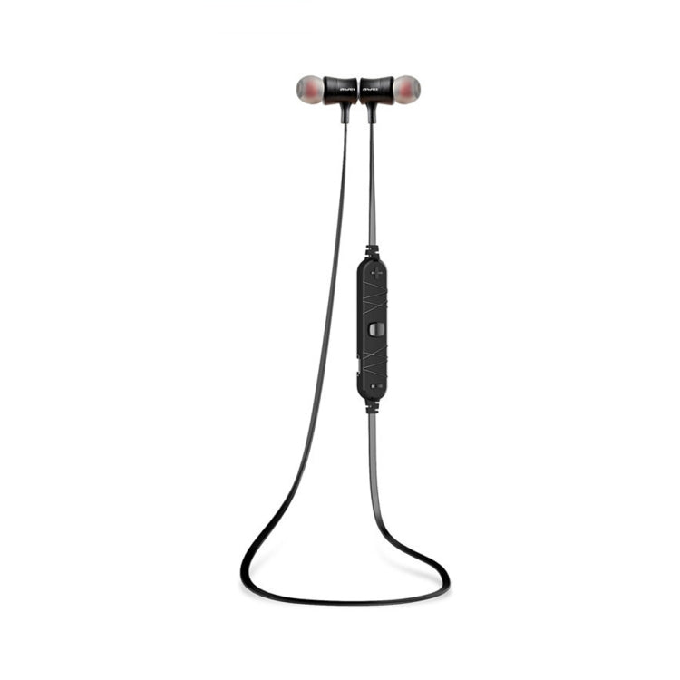 AWEI A921BL Tai nghe thể thao Bluetooth từ tính không dây có điều khiển dây + mic