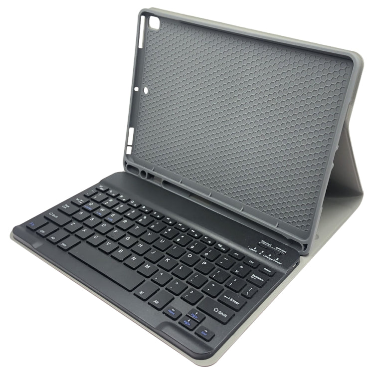 Bàn phím Bluetooth tháo rời + Bao da máy tính bảng gập ngang có giá đỡ & ngăn đựng bút cho iPad Pro 9.7 inch, iPad Air, iPad Air 2, iPad 9.7 inch (2017), iPad 9.7 inch (2018), A07B Xanh dương, A07B Vàng hồng, A07B Đen, A07B Vàng