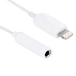 Cáp 10cm 8 Pin đực sang AUX âm thanh 3.5mm cái