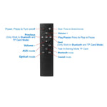 Loa thanh LP-09 (CE0148) dàn âm thanh rạp hát tại nhà Bluetooth không dây với điều khiển từ xa, CE0148 màu đen