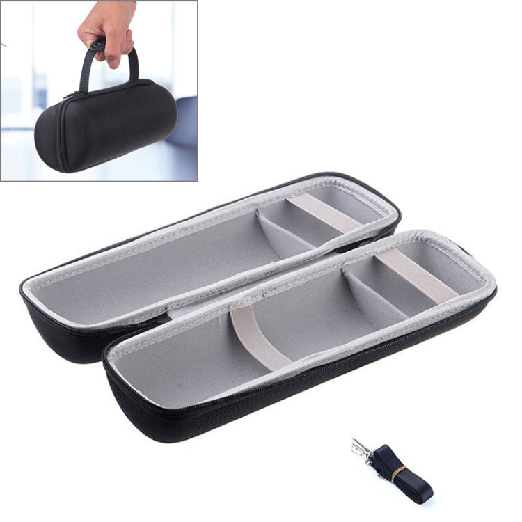 Hộp Đựng Bảo Vệ Có Khóa Kéo PU Cứng 2 trong 1 + Vỏ Silicone Mềm Cho Loa Bluetooth JBL Charge 3 Có Dây Đeo Vai
