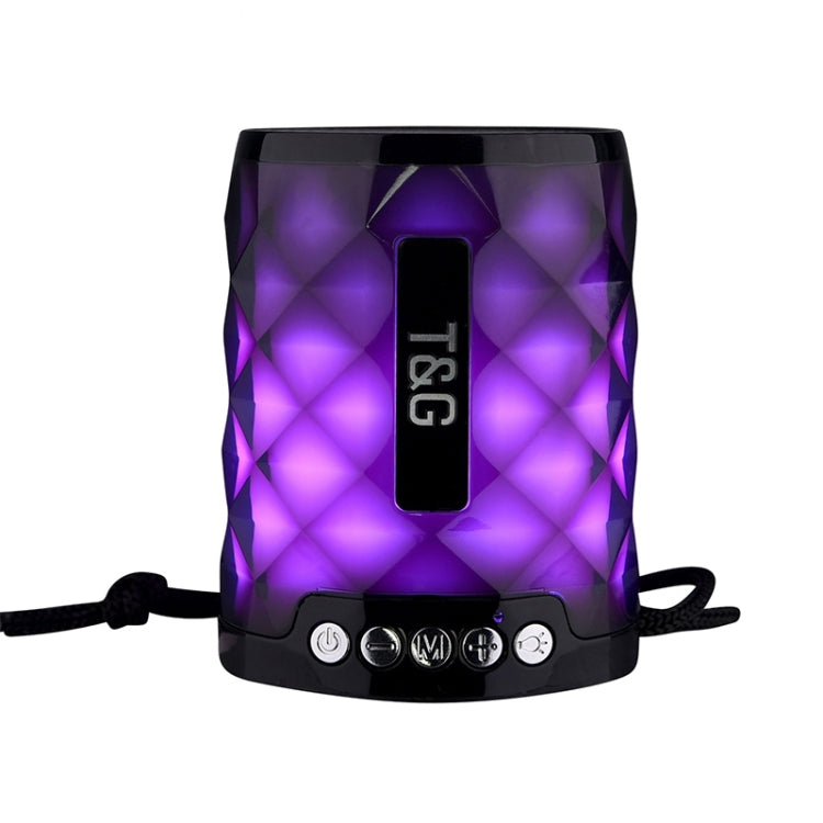 Loa Bluetooth mini di động T&G TG155 Bluetooth 4.2 với đèn màu sắc