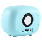 Loa Bluetooth mini retro Q108, hỗ trợ rảnh tay / thẻ TF / ổ đĩa U / FM