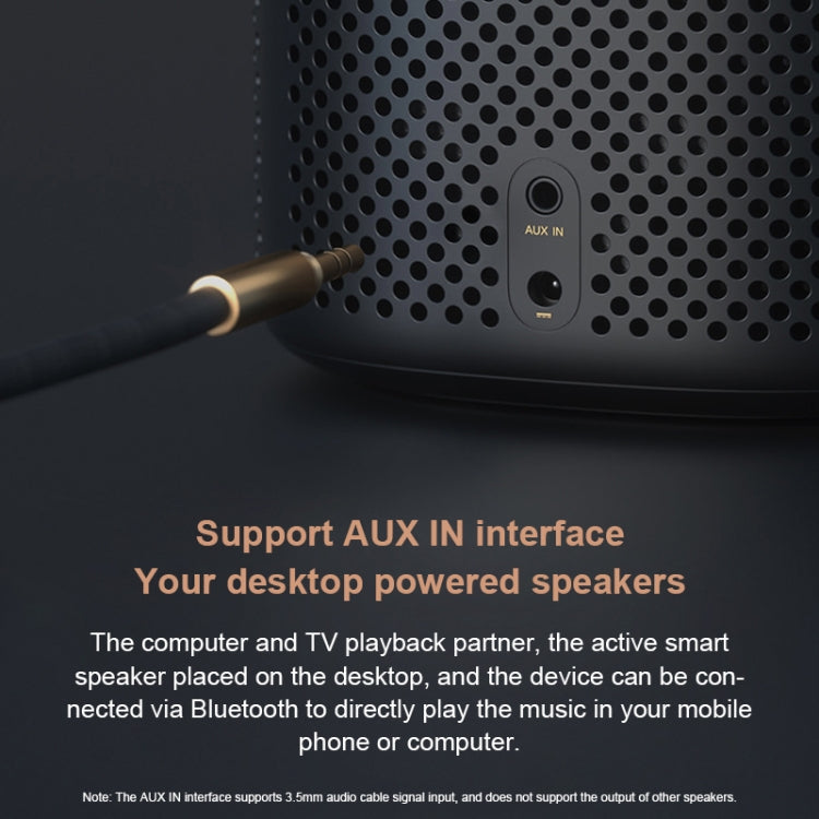 Loa Xiaomi Xiaoai Pro với khoang âm thanh lớn 750mL / Kết nối có dây AUX IN / Combo stereo / Âm thanh DTS chuyên nghiệp / Chip âm thanh Hi-Fi / Điều khiển từ xa hồng ngoại cho thiết bị gia dụng truyền thống / Cổng Bluetooth Mesh, Loa Xiaoai Pro