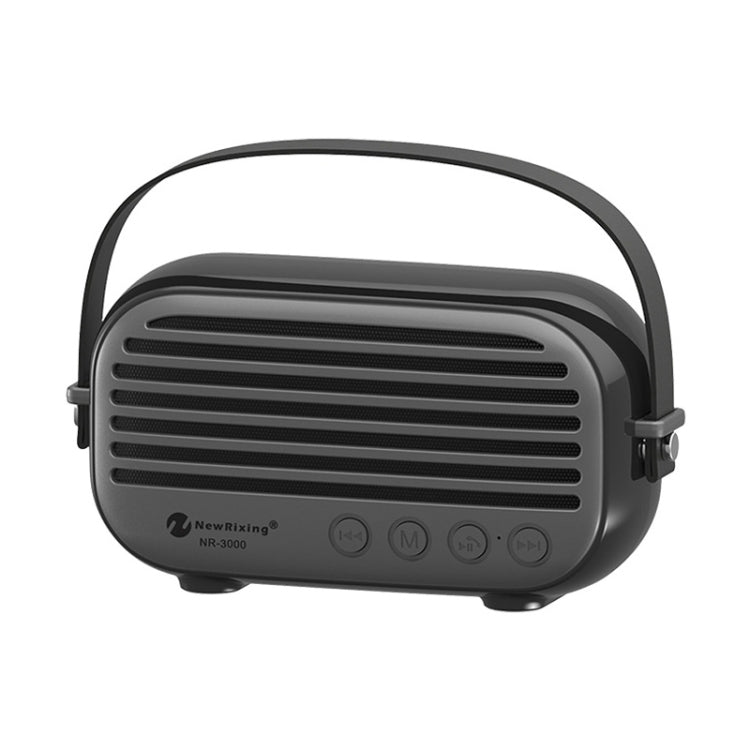 Loa Bluetooth gia đình kiểu dáng mới NewRixing NR-3000 có chức năng gọi rảnh tay, Hỗ trợ thẻ TF & USB & FM & AUX