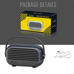 Loa Bluetooth gia đình kiểu dáng mới NewRixing NR-3000 có chức năng gọi rảnh tay, Hỗ trợ thẻ TF & USB & FM & AUX