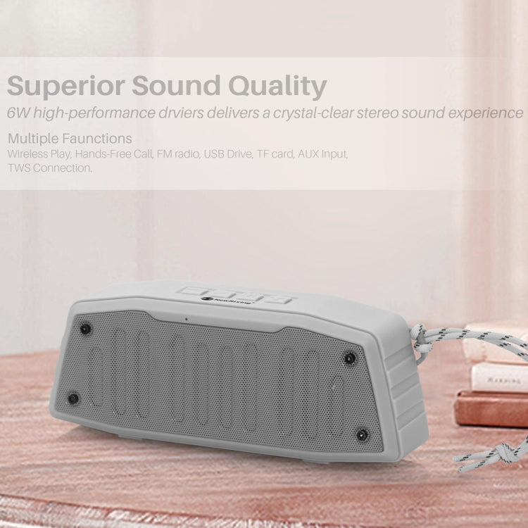 Loa Bluetooth di động ngoài trời NewRixing NR-4019 có chức năng gọi rảnh tay, Hỗ trợ thẻ TF & USB & FM & AUX