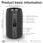 Loa Bluetooth bass HiFi 5W không dây ZEALOT S32, Hỗ trợ rảnh tay / USB / AUX, S32