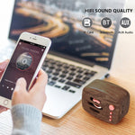 Loa Bluetooth không dây phong cách cổ điển B11 Bluetooth 5.0, hỗ trợ gọi rảnh tay & thẻ TF 32GB & jack âm thanh 3.5mm