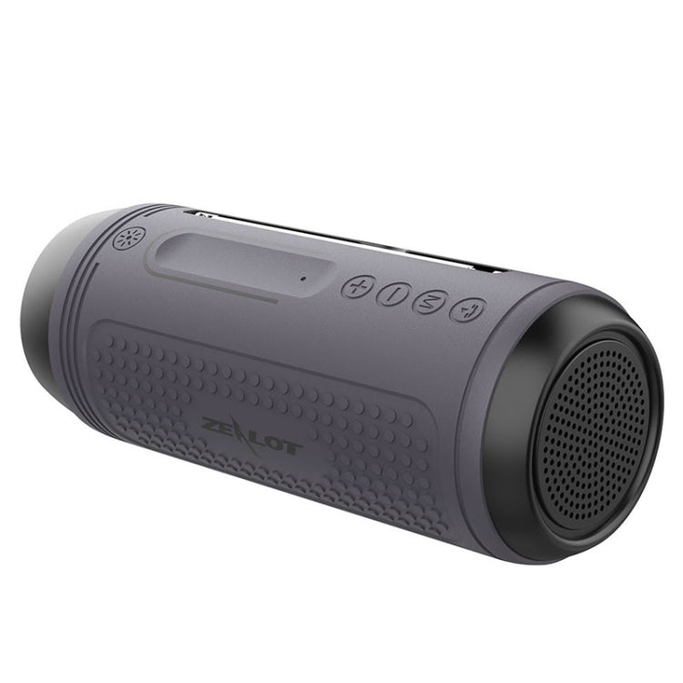 Loa Bluetooth không dây đa chức năng ZEALOT A1 Bass, tích hợp micro, hỗ trợ gọi Bluetooth & AUX & thẻ TF & đèn LED