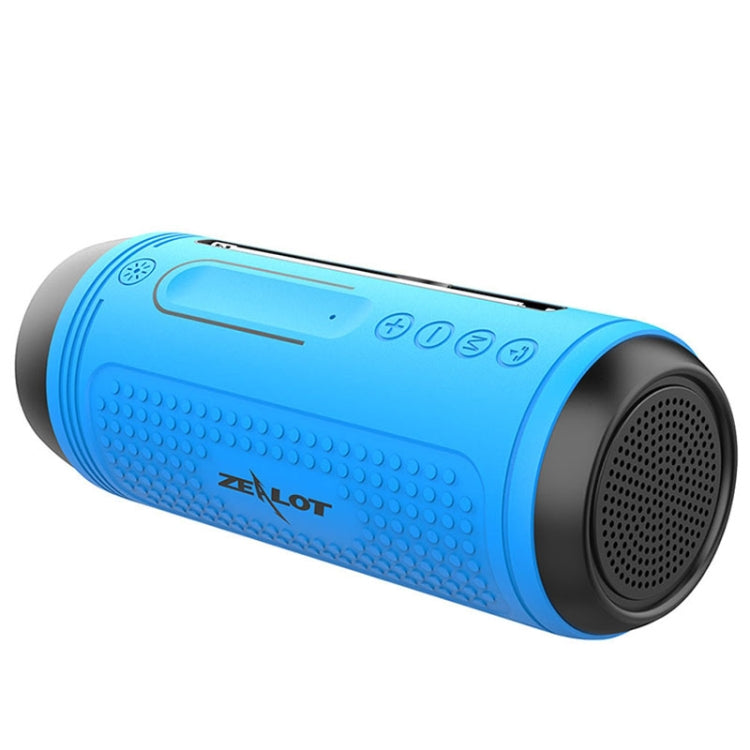 Loa Bluetooth không dây đa chức năng ZEALOT A1 Bass, tích hợp micro, hỗ trợ gọi Bluetooth & AUX & thẻ TF & đèn LED