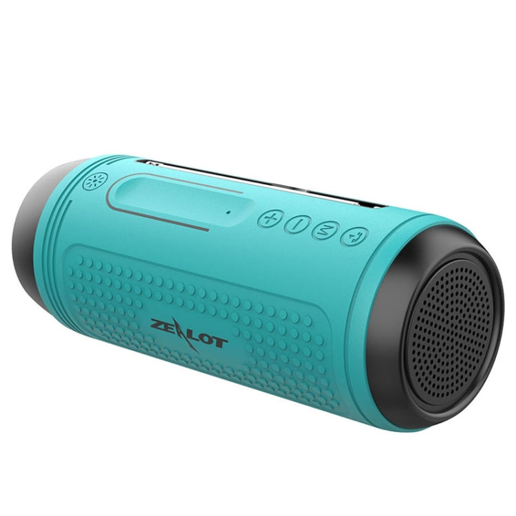 Loa Bluetooth không dây đa chức năng ZEALOT A1 Bass, tích hợp micro, hỗ trợ gọi Bluetooth & AUX & thẻ TF & đèn LED