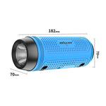Loa Bluetooth không dây đa chức năng ZEALOT A1 Bass, tích hợp micro, hỗ trợ gọi Bluetooth & AUX & thẻ TF & đèn LED