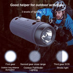 Loa Bluetooth không dây đa chức năng ZEALOT A1 Bass, tích hợp micro, hỗ trợ gọi Bluetooth & AUX & thẻ TF & đèn LED