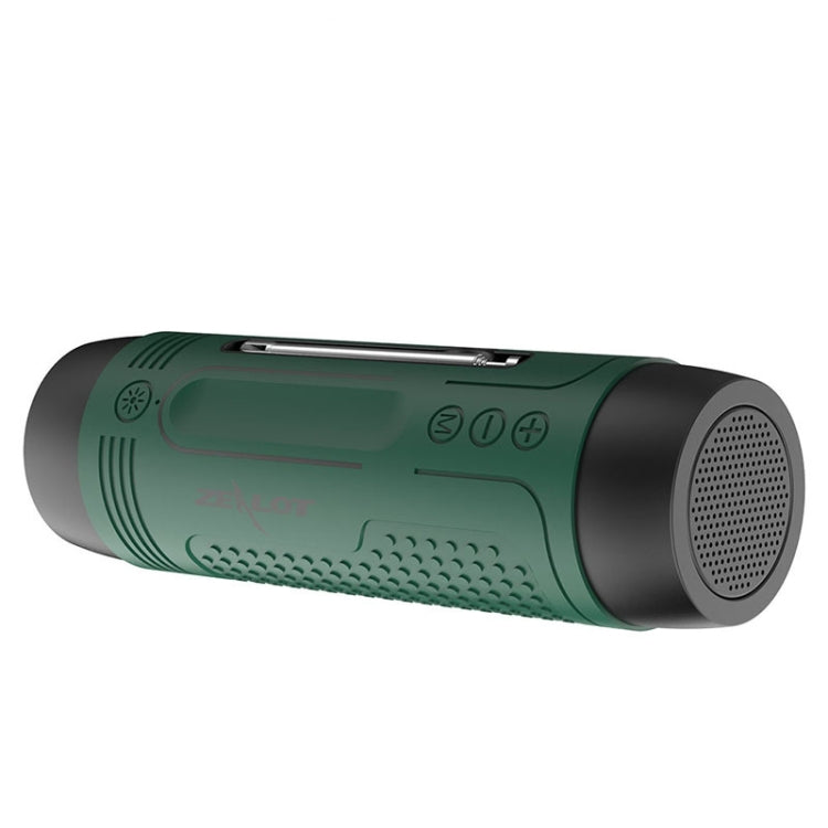 Loa Bluetooth không dây đa chức năng ZEALOT A2 Bass, tích hợp micro, hỗ trợ gọi Bluetooth & AUX & thẻ TF & đèn LED
