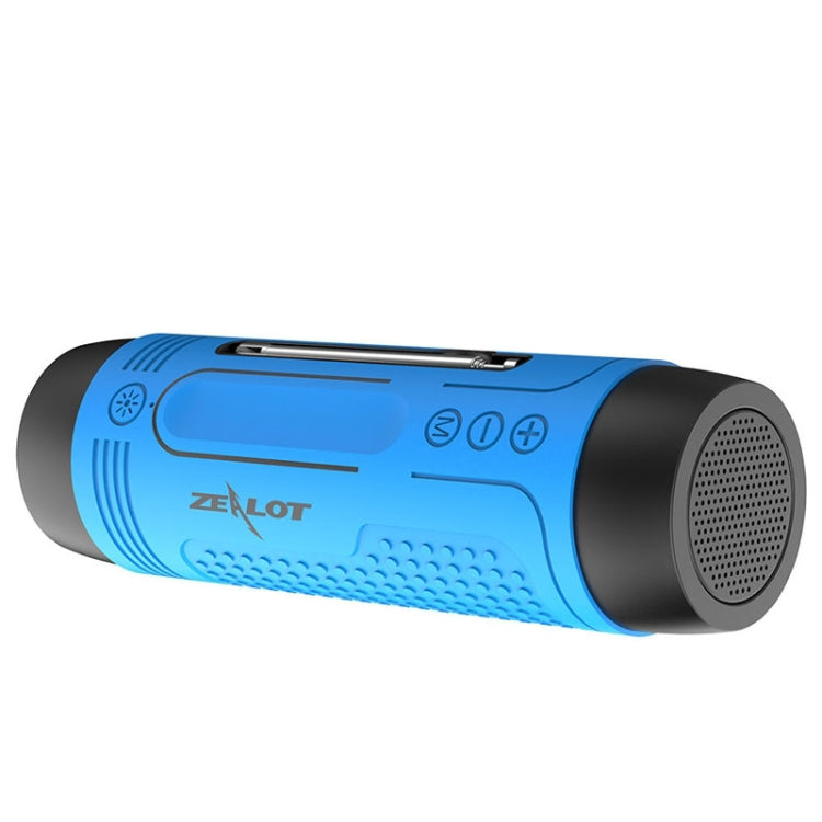 Loa Bluetooth không dây đa chức năng ZEALOT A2 Bass, tích hợp micro, hỗ trợ gọi Bluetooth & AUX & thẻ TF & đèn LED