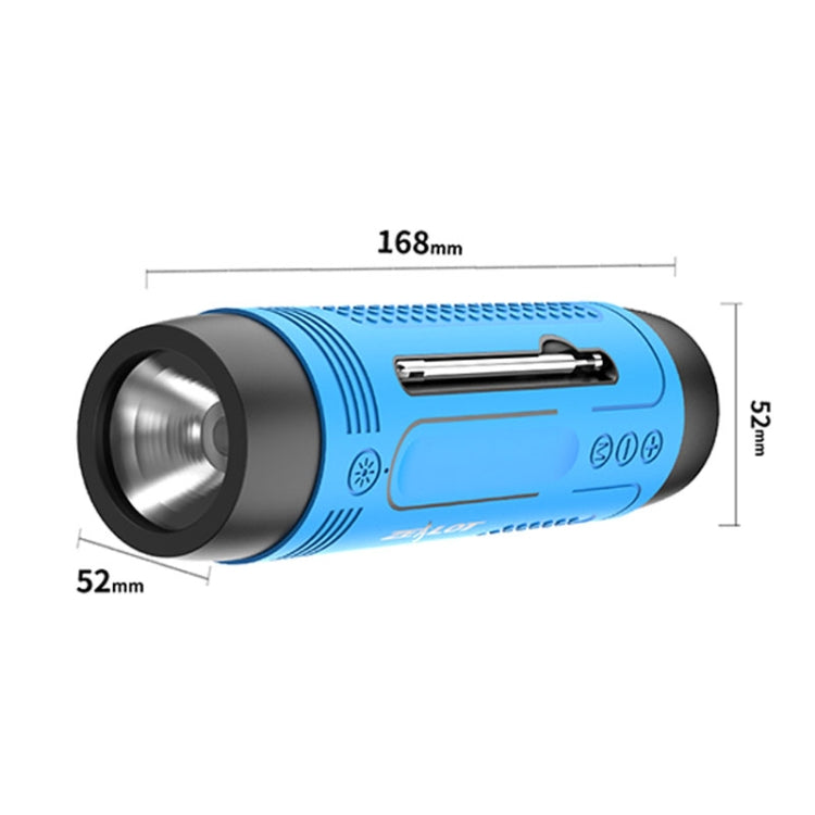 Loa Bluetooth không dây đa chức năng ZEALOT A2 Bass, tích hợp micro, hỗ trợ gọi Bluetooth & AUX & thẻ TF & đèn LED