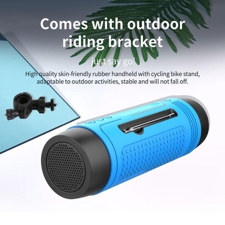 Loa Bluetooth không dây đa chức năng ZEALOT A2 Bass, tích hợp micro, hỗ trợ gọi Bluetooth & AUX & thẻ TF & đèn LED