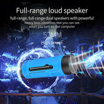 Loa Bluetooth không dây đa chức năng ZEALOT A2 Bass, tích hợp micro, hỗ trợ gọi Bluetooth & AUX & thẻ TF & đèn LED