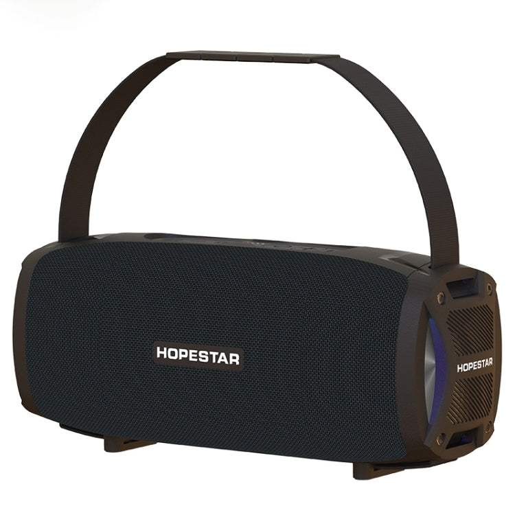 Loa Bluetooth dệt chống nước ngoài trời HOPESTAR H24 Pro TWS với đèn nhịp điệu, hỗ trợ gọi rảnh tay & ổ đĩa U & thẻ TF & AUX 3.5mm & FM, H24 Pro Đen, H24 Pro Xám, H24 Pro Xanh dương, H24 Pro Đỏ