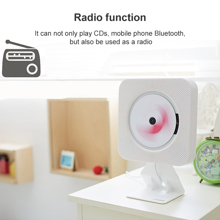 Loa Bluetooth hiển thị kỹ thuật số di động thế hệ thứ hai có đầu CD và điều khiển từ xa, hiển thị kỹ thuật số