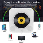 Loa Bluetooth hiển thị kỹ thuật số di động thế hệ thứ hai có đầu CD và điều khiển từ xa, hiển thị kỹ thuật số
