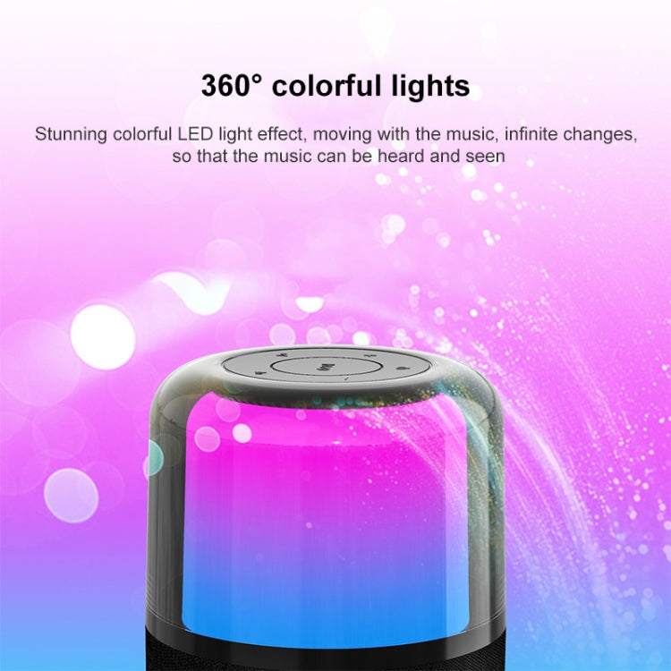 Loa Bluetooth TWS ngoài trời JY-06 60W với đèn nhiều màu và âm lượng lớn