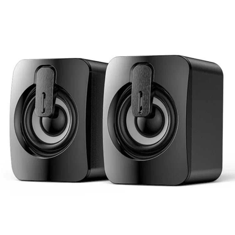 Loa mini để bàn không phát sáng điều khiển bằng dây USB 2.0 A2 cho điện thoại và máy tính