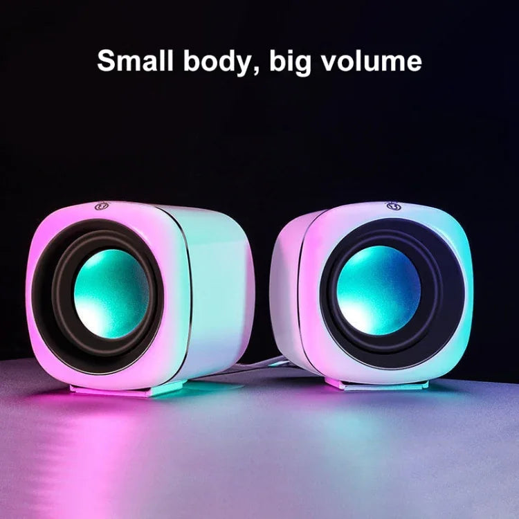 Loa có dây mini âm lượng lớn điều khiển bằng dây USB phiên bản tiêu chuẩn A1, chiều dài cáp: 1.1m, phiên bản tiêu chuẩn