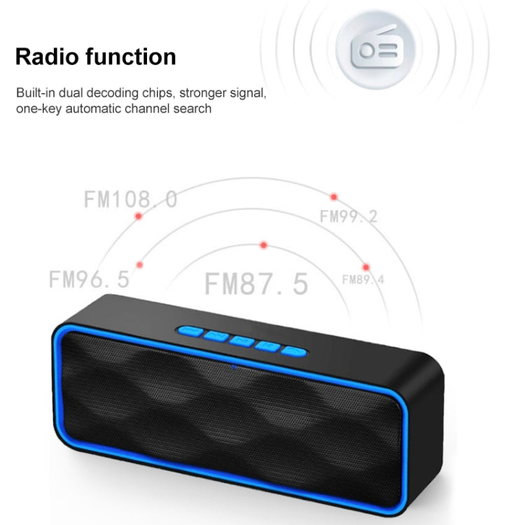 Loa Bluetooth Không Dây Thẻ Đa Năng Ngoài Trời SC211 Pro Phiên Bản Nâng Cấp, SC211 Pro Phiên Bản Nâng Cấp