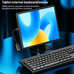 Cáp OTG dây kim loại USB cái 8.3cm sang Type-C đực, cáp sạc dữ liệu