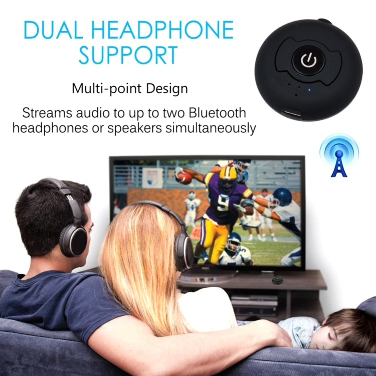 Bộ phát âm thanh Bluetooth 4.0 đa điểm di động H366T cho iPhone, Samsung, HTC, Sony, Google, Huawei, Xiaomi và các điện thoại thông minh khác