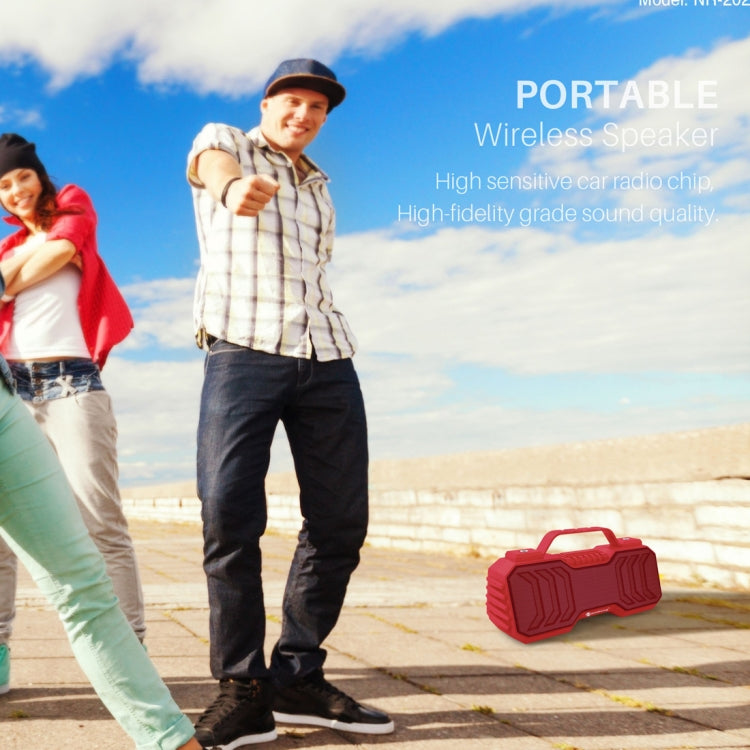 Loa Stereo Bluetooth Không Dây Di Động NewRixing NR-2029 Hỗ Trợ Chức Năng TWS